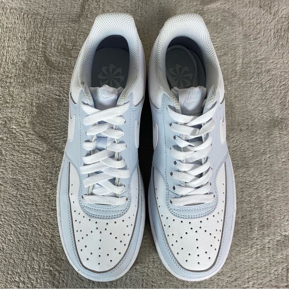 Nike Court Vision DH3158-004 Womens Size 8.5 Grey White Running Shoes NEW - Picture 8 of 10